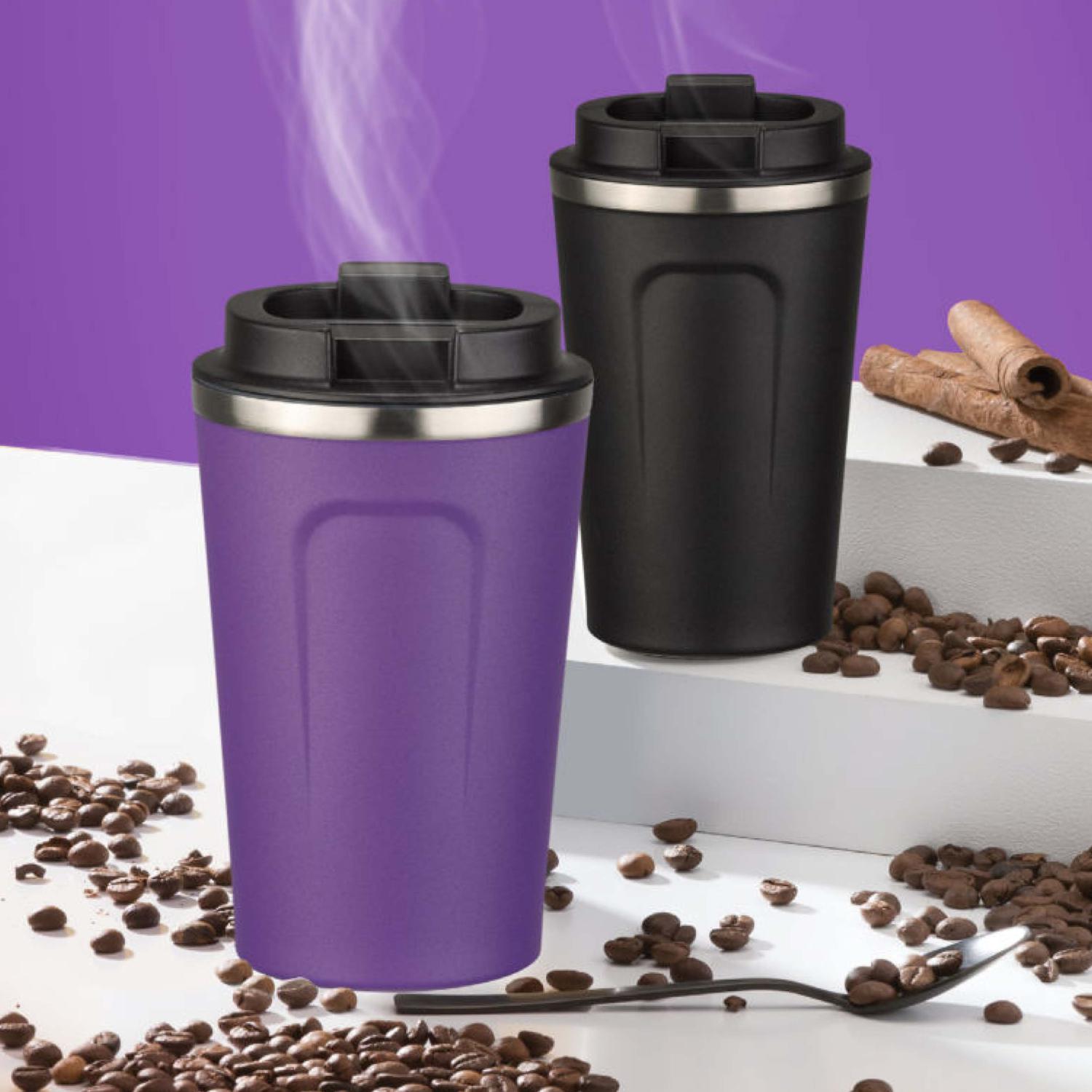 Cană de cafea NORDIC, 350 ml Violet