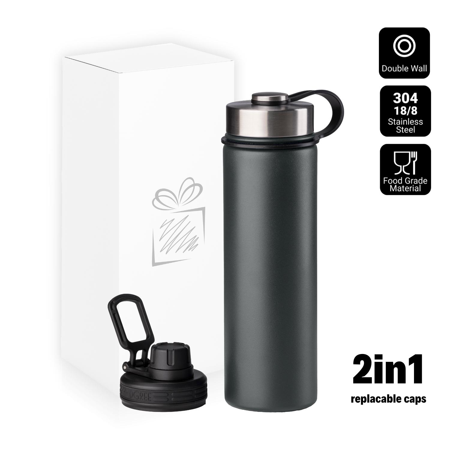 Cană termică NORDIC, 700 ml Gri