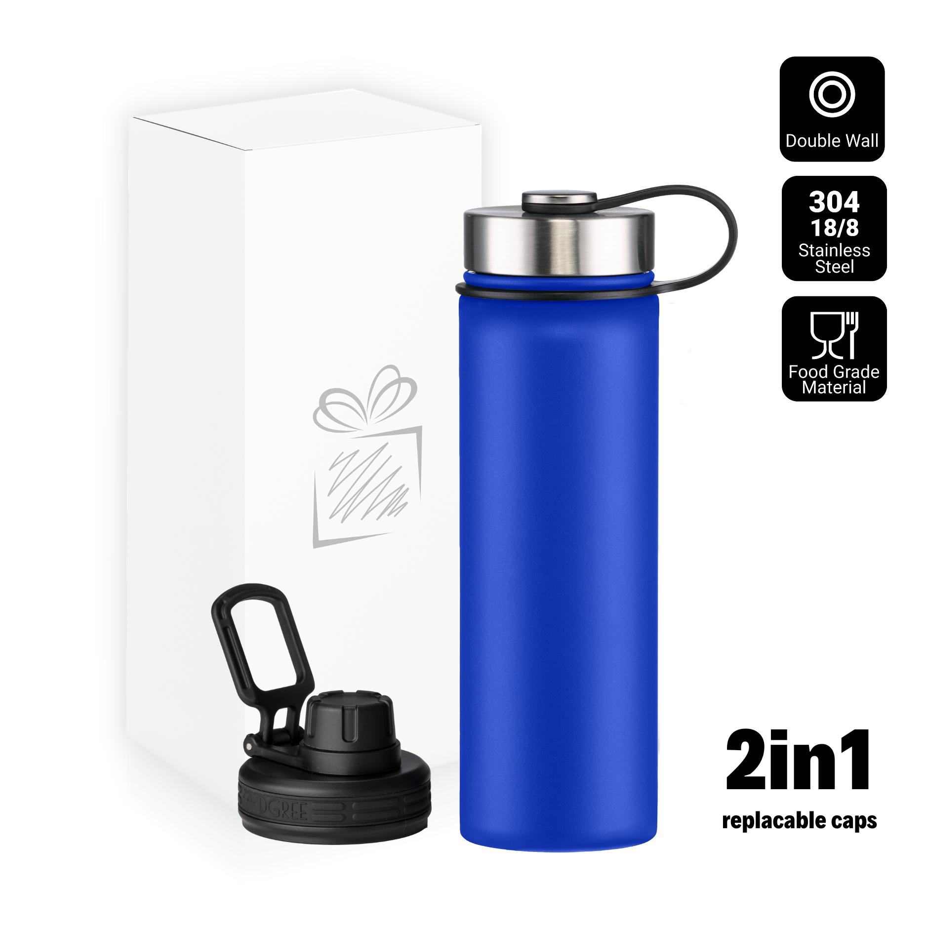 Cană termică NORDIC, 700 ml Bleu