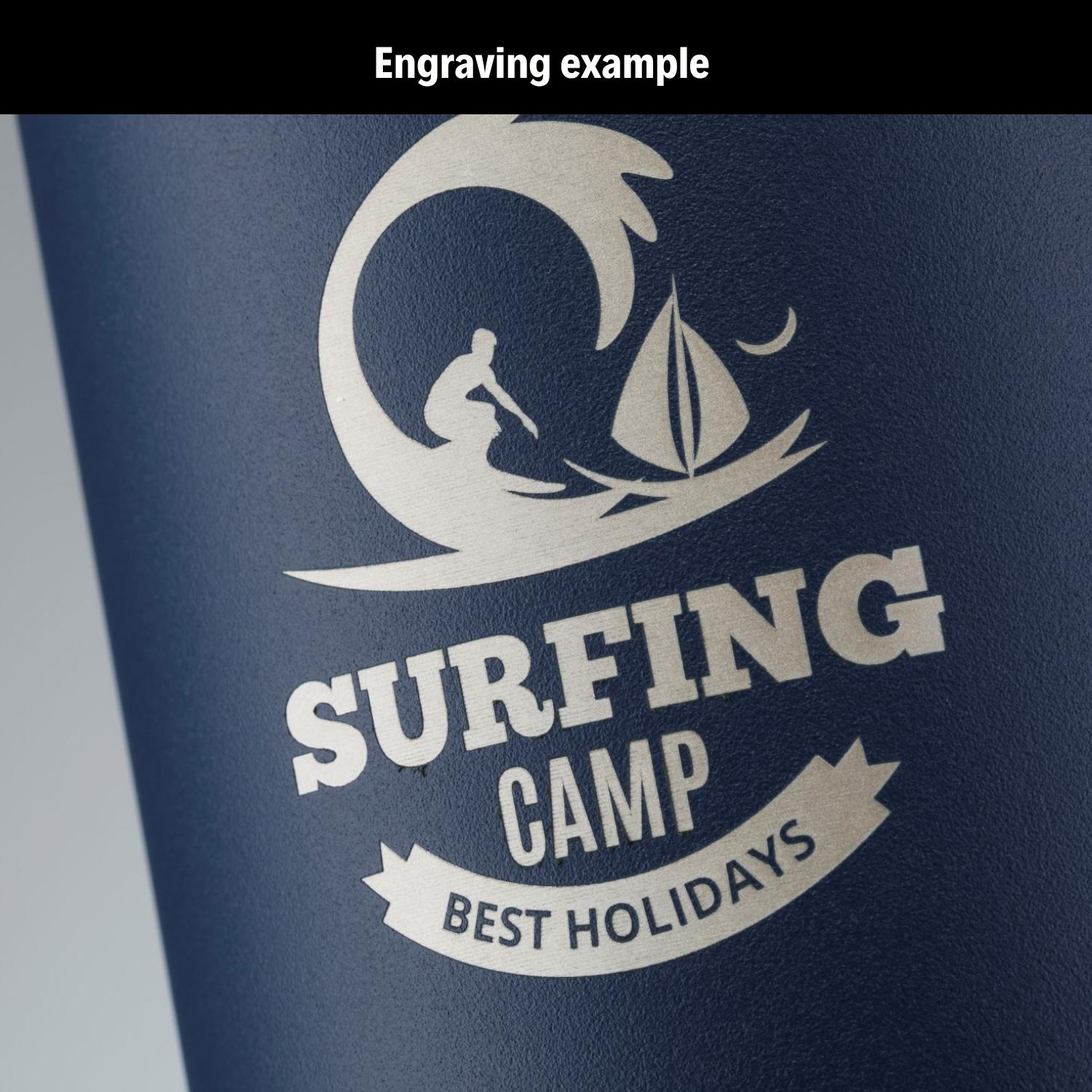 Cană termică NORDIC, 700 ml Negru