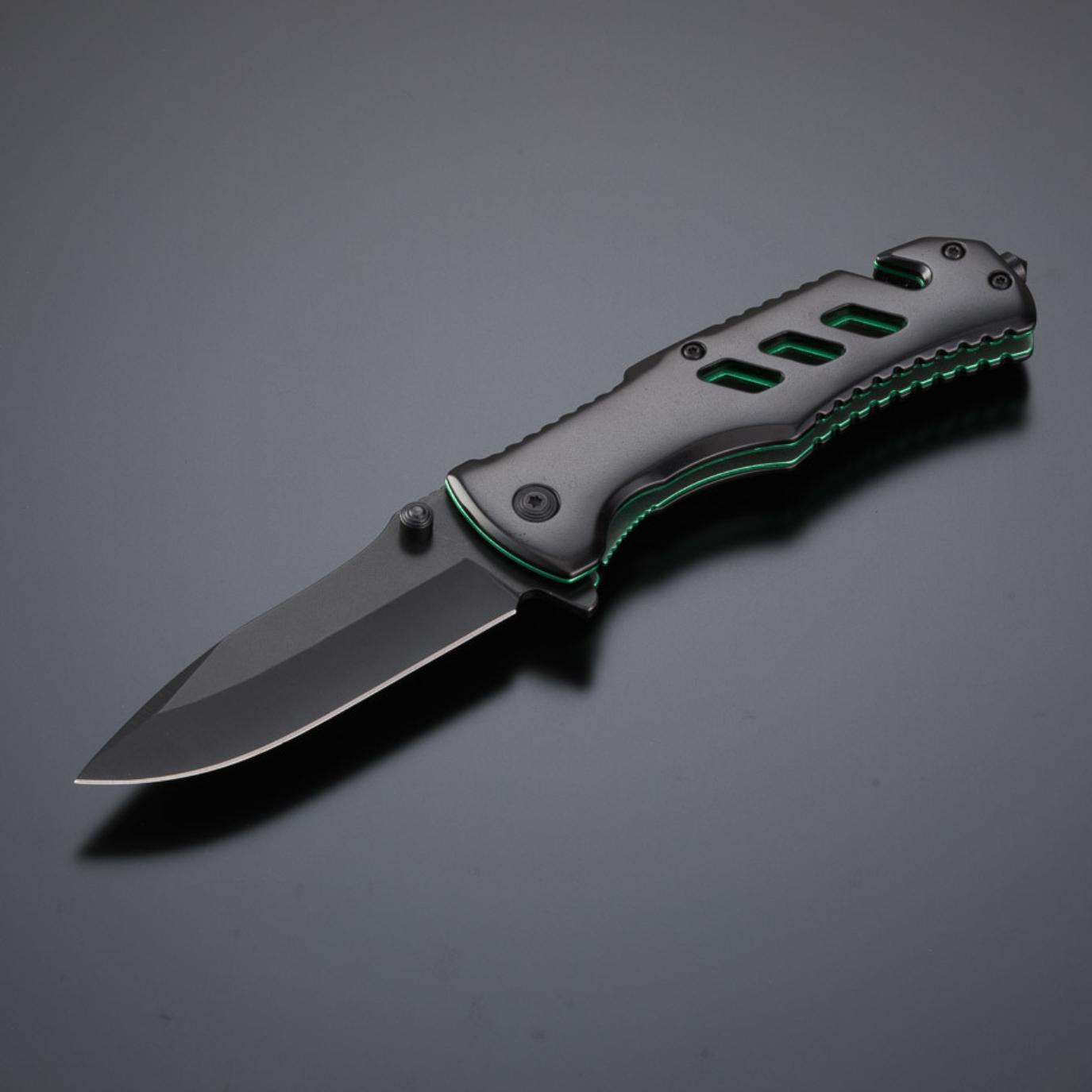 Cuțit de urgență OPTIMA TITAN Verde