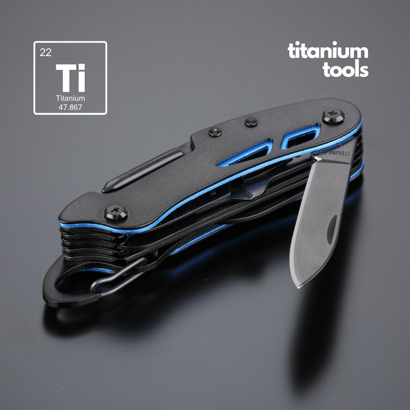 Briceag OPTIMA TITANIUM Albastru