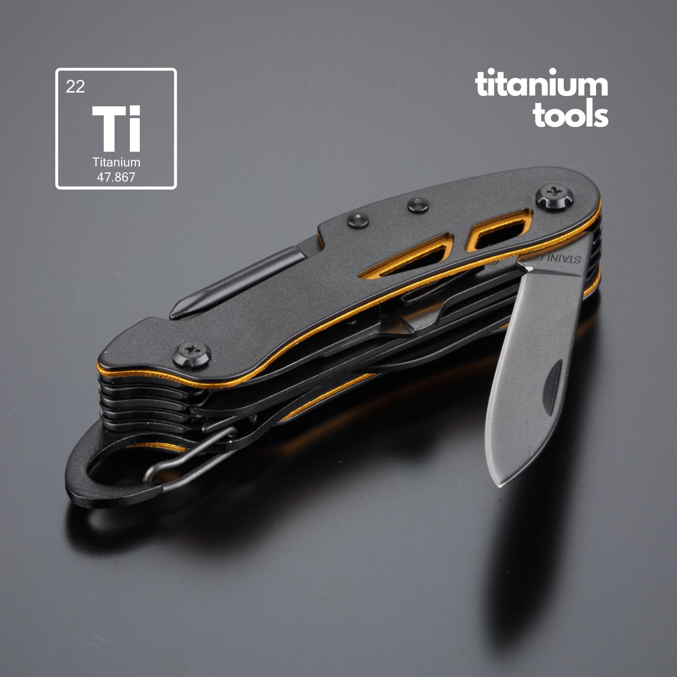Briceag OPTIMA TITANIUM Galben