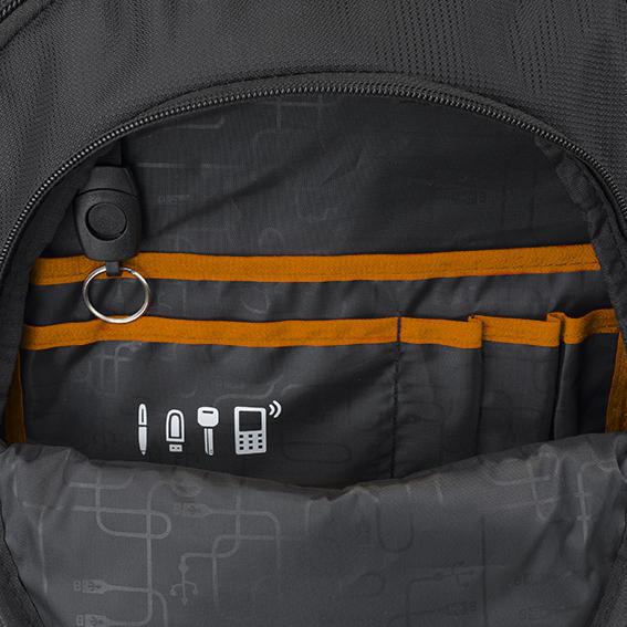 Rucsac business VOYAGER I Portocaliu