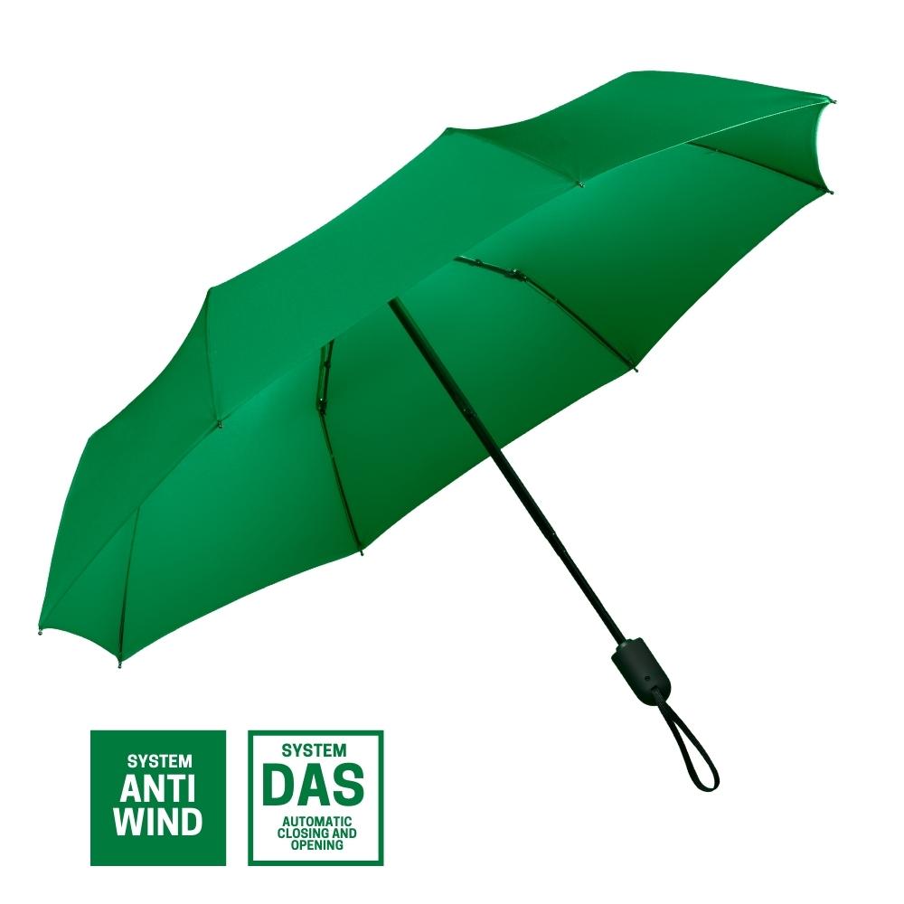 Set călătorie cu cană termică NORDIC și umbrelă automată Verde