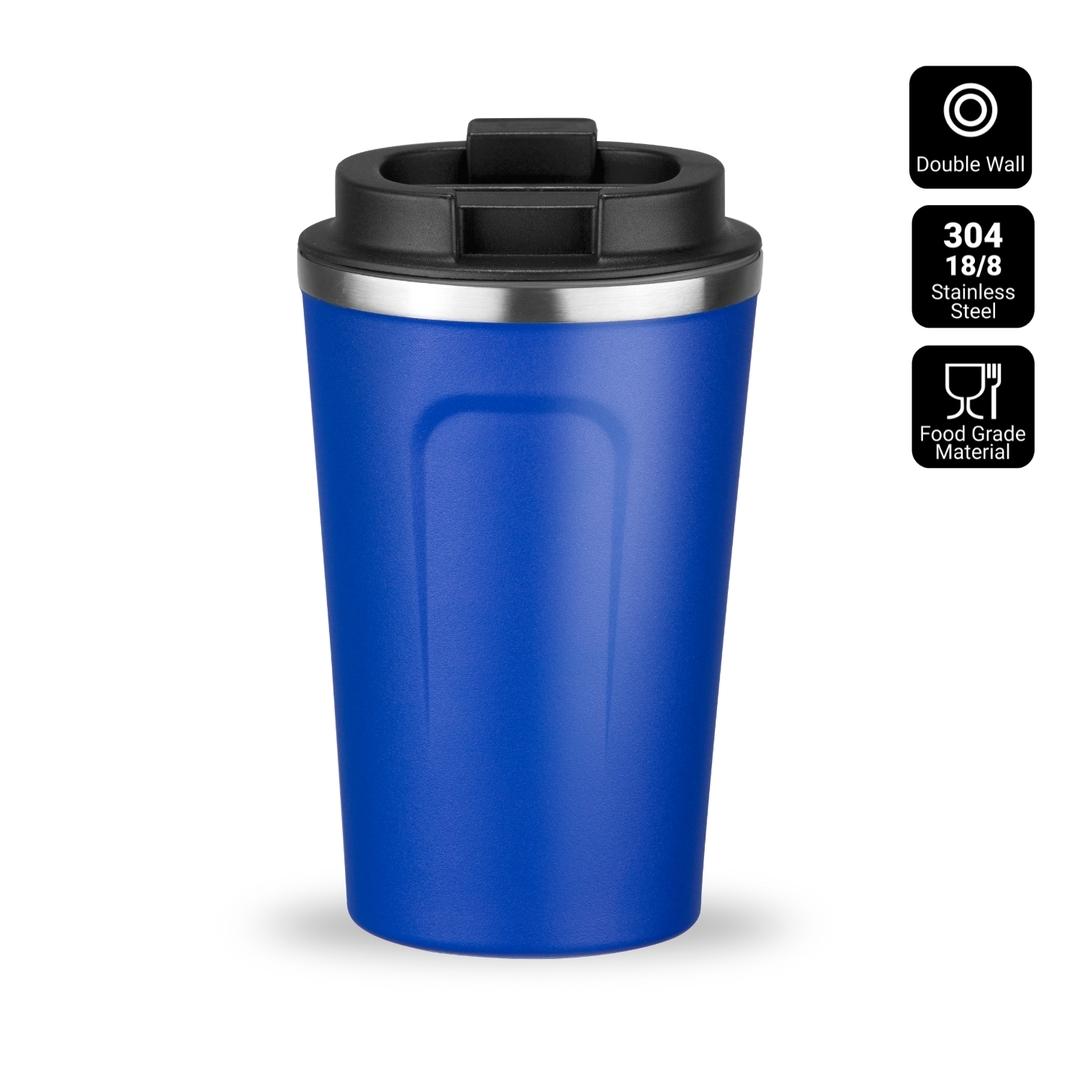 Set călătorie cu cană termică NORDIC și umbrelă automată Bleu