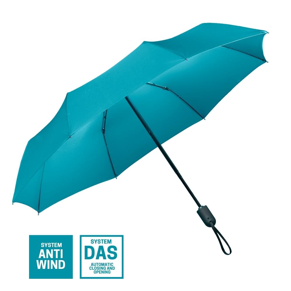 Set călătorie cu cană termică NORDIC și umbrelă automată Turcoaz