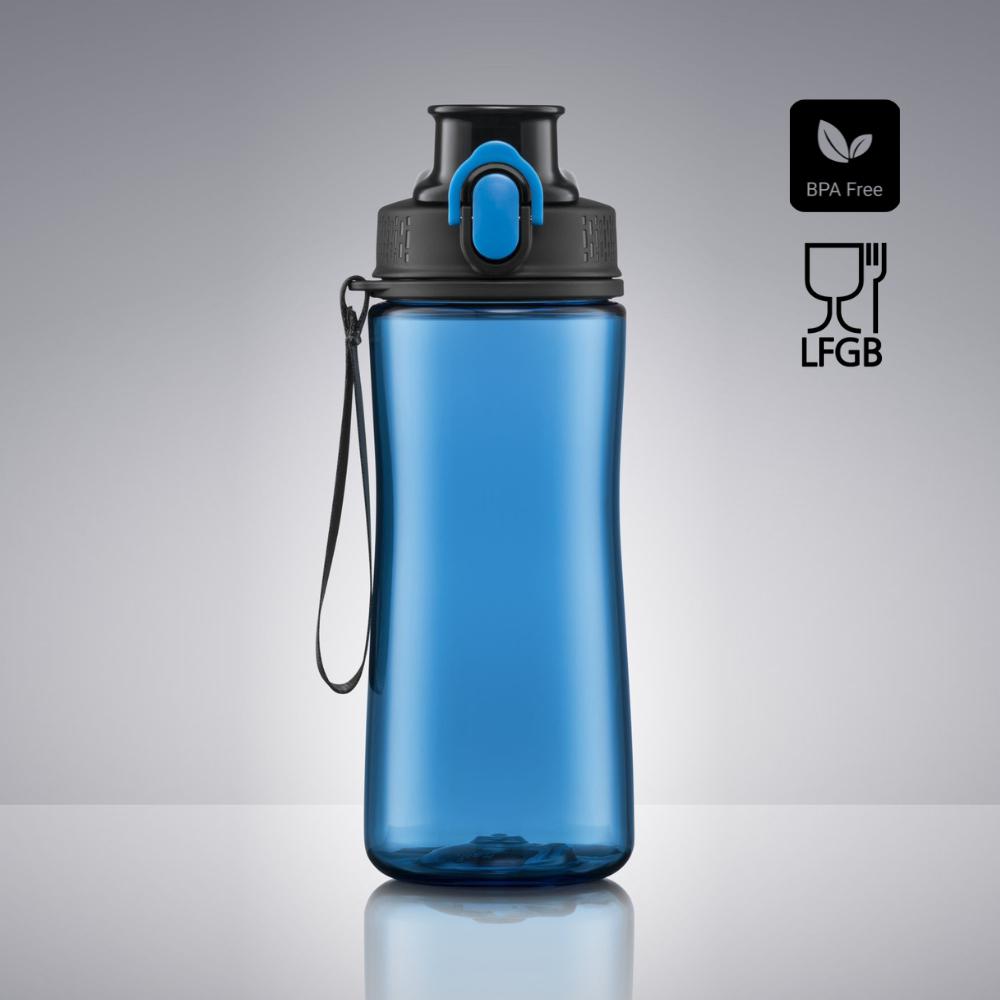 Sticlă de apă NEON, 580 ml Bleu