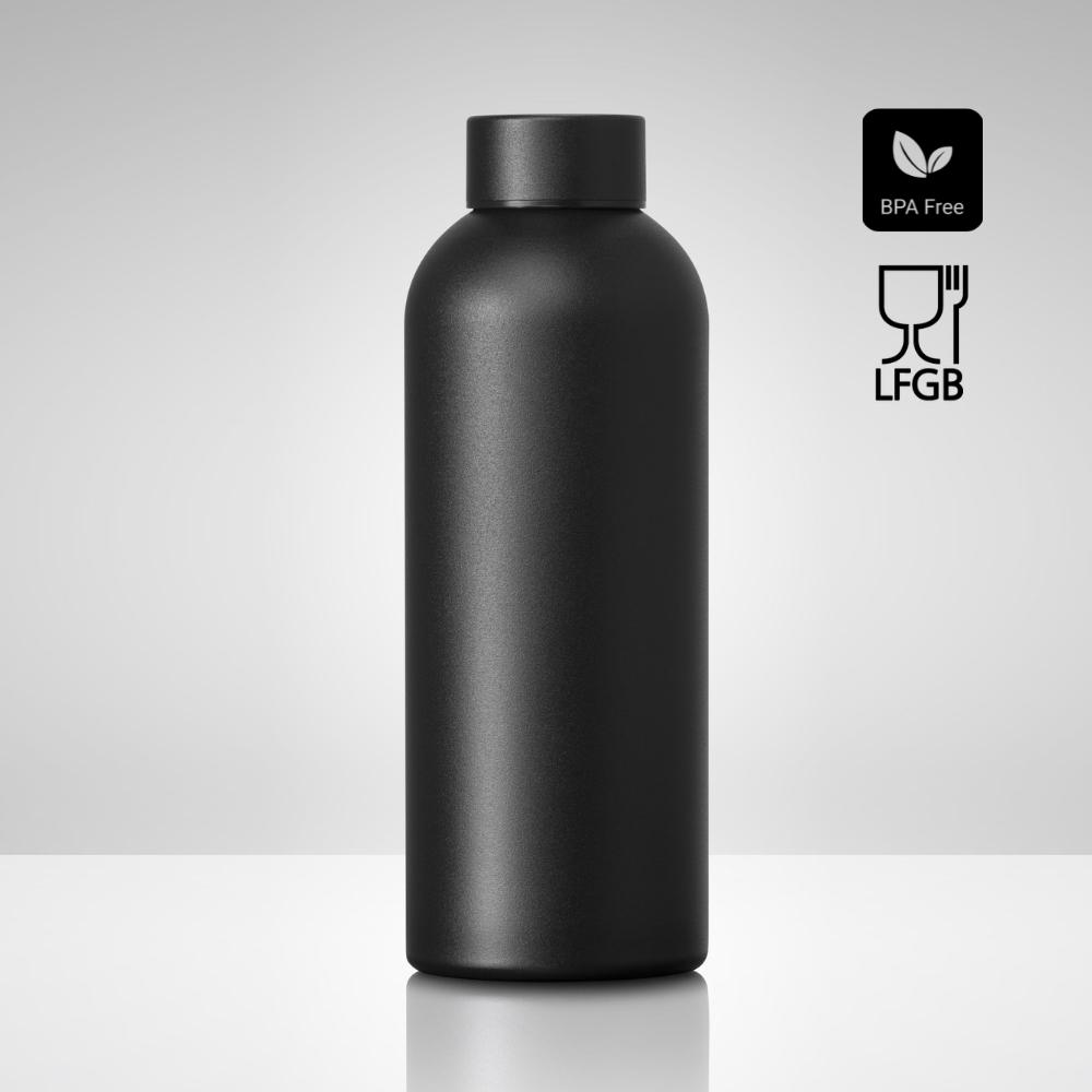 Sticlă termică NORDIC, 500 ml Negru