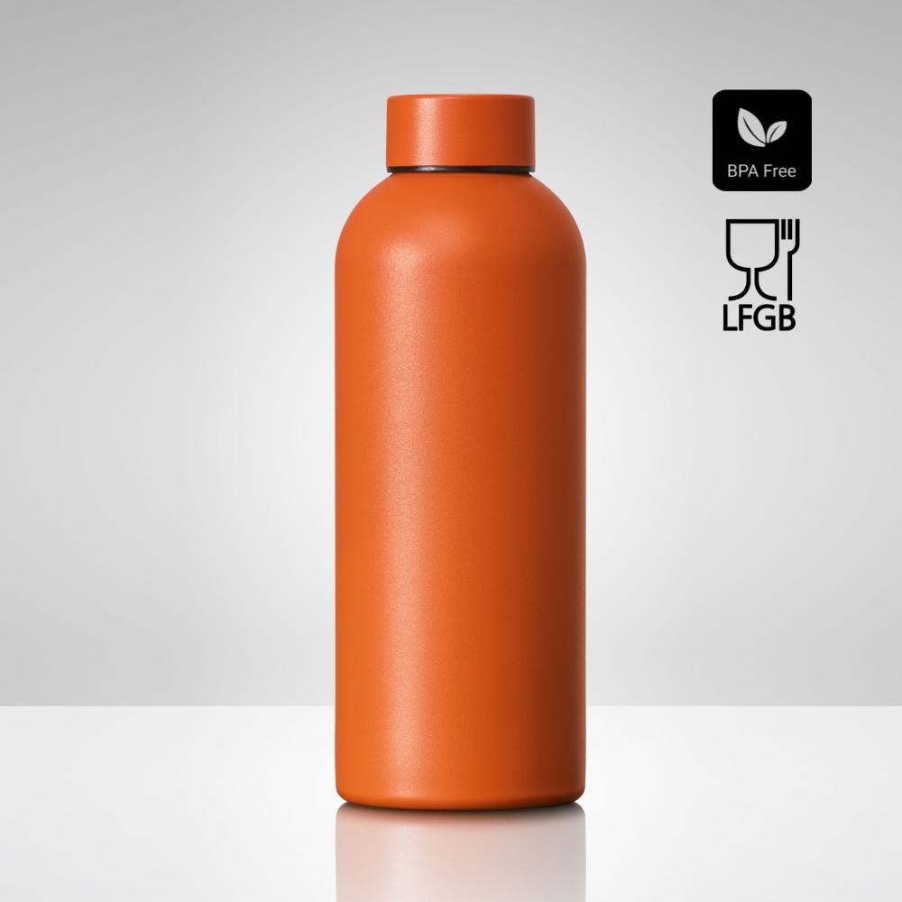 Sticlă termică NORDIC, 500 ml Portocaliu