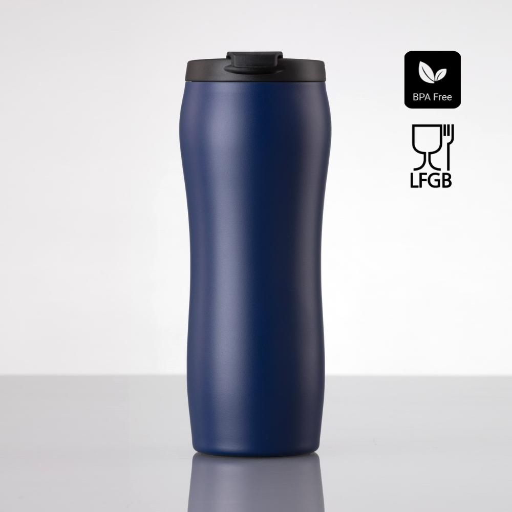 Set pentru utilizare intensivă cu sticlă de apă și umbrelă PRIMO Bleumarin