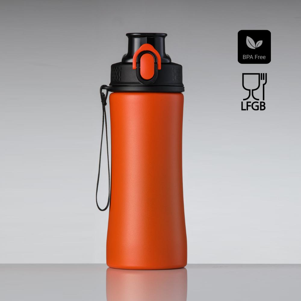 Sticlă din oțel PRIMO, 500 ml Portocaliu