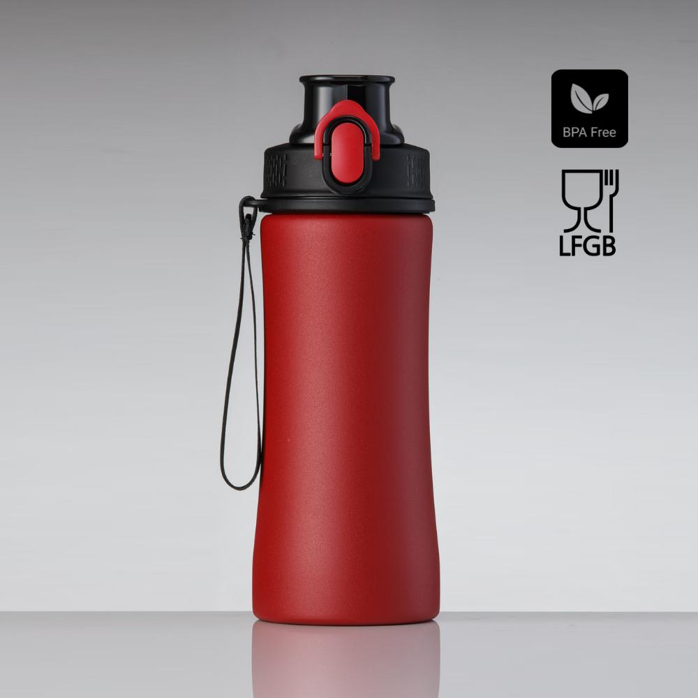 Sticlă din oțel PRIMO, 500 ml Rosu