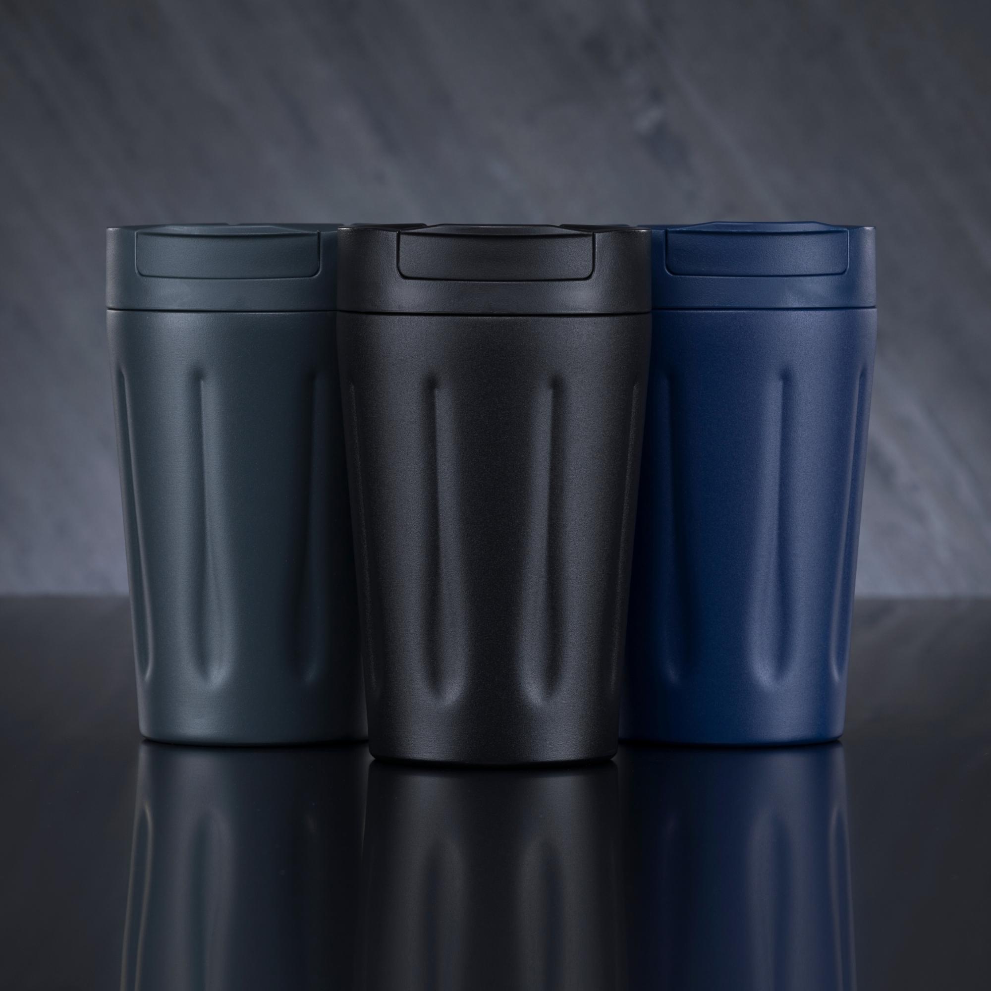 Cană termică pentru cafea SCANDIC, 350 ml Negru