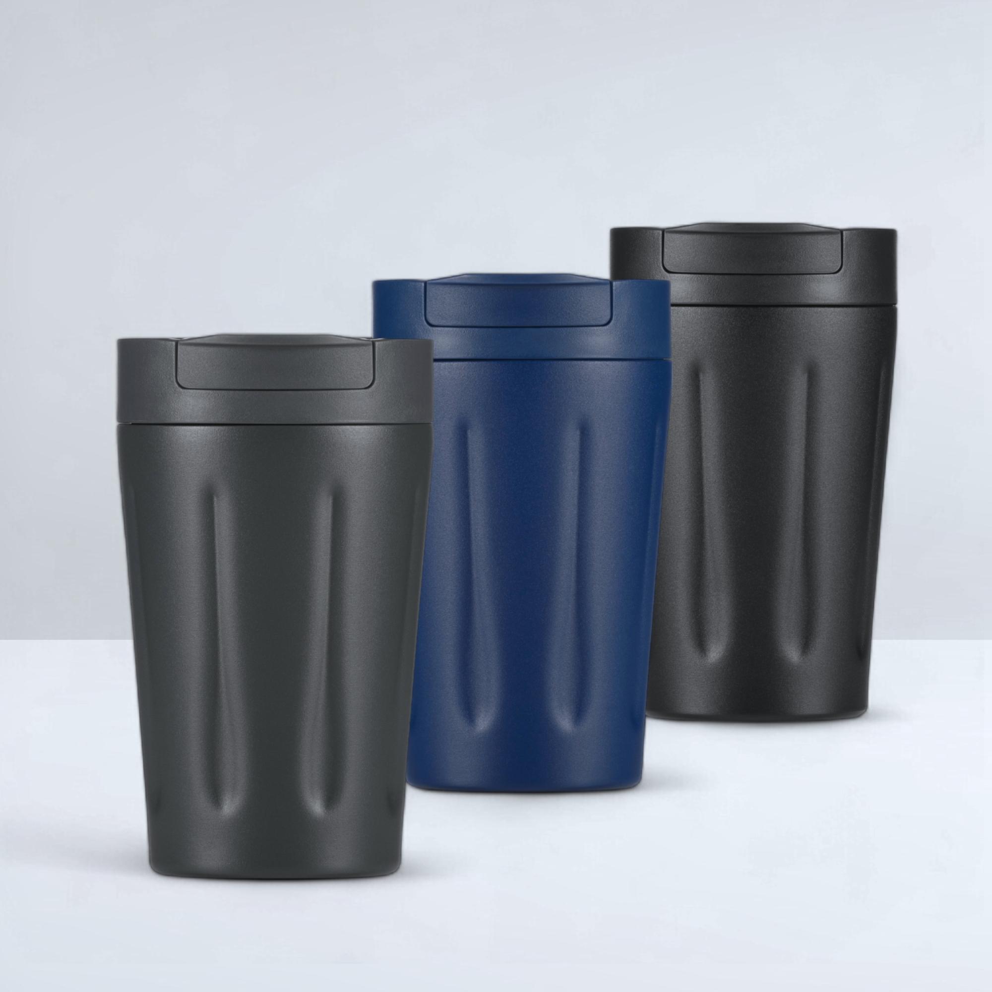 Cană termică pentru cafea SCANDIC, 350 ml Negru