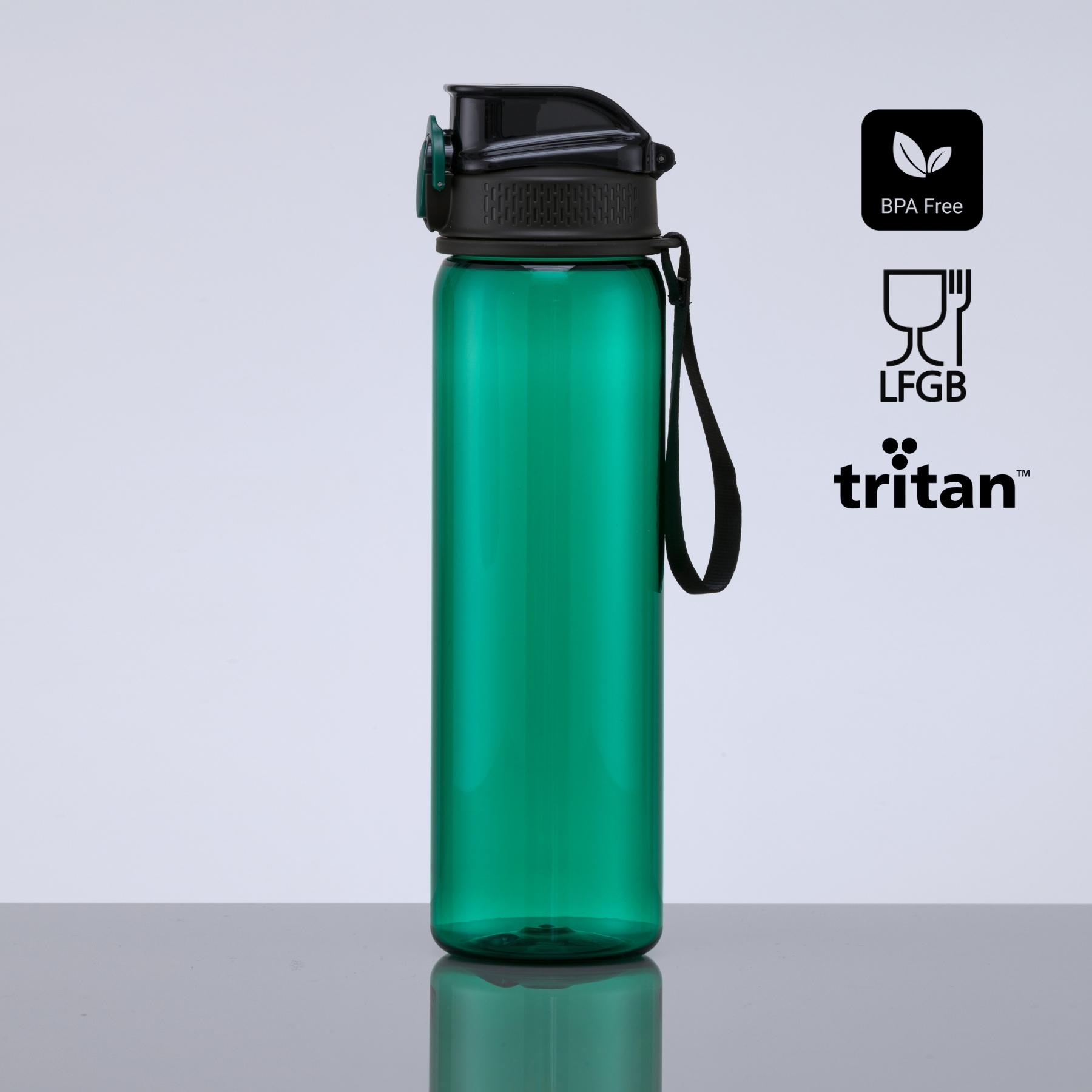 Sticlă de apă NEON, 750 ml Verde