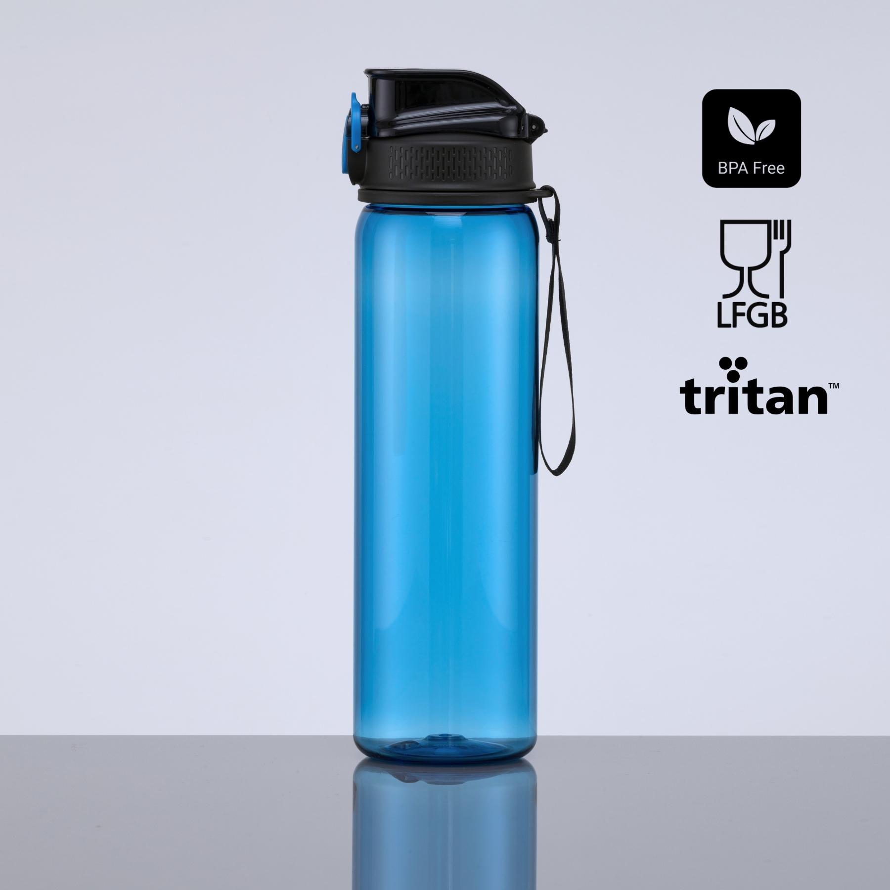 Sticlă de apă NEON, 750 ml Bleu