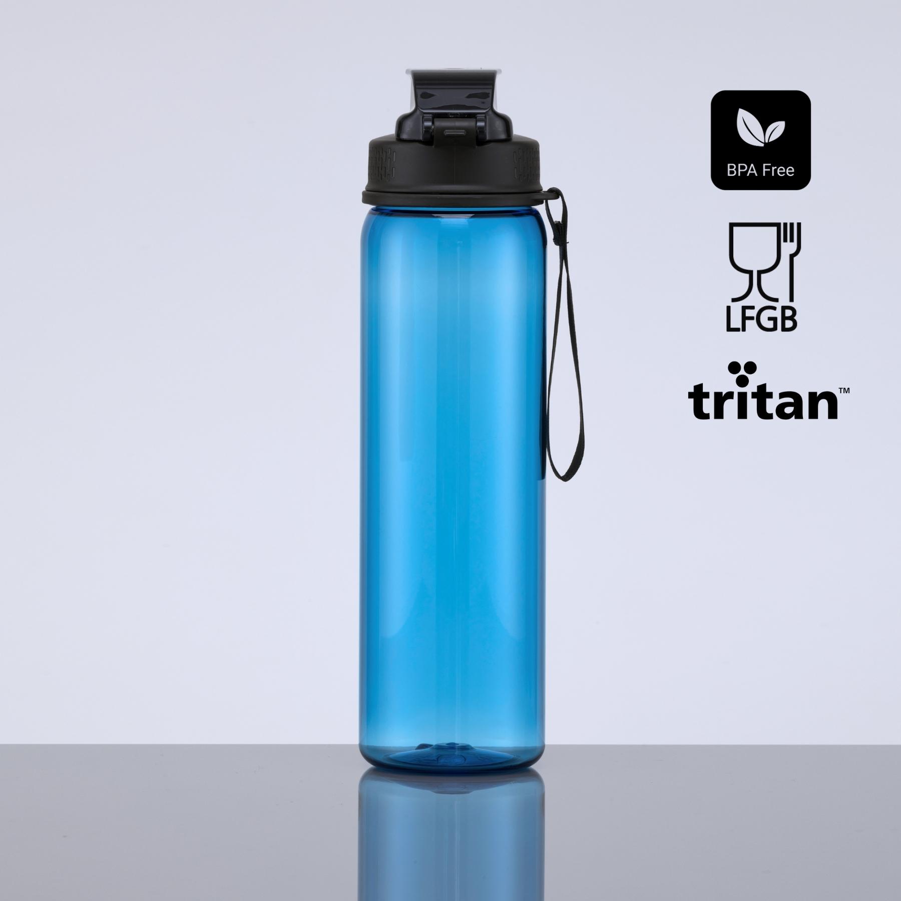 Sticlă de apă NEON, 750 ml Bleu
