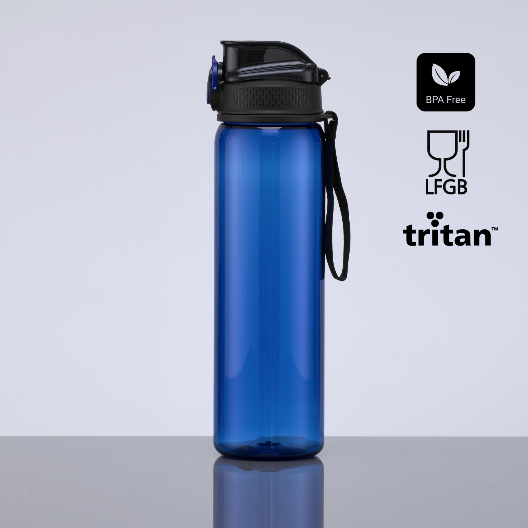 Sticlă de apă NEON, 750 ml Bleumarin