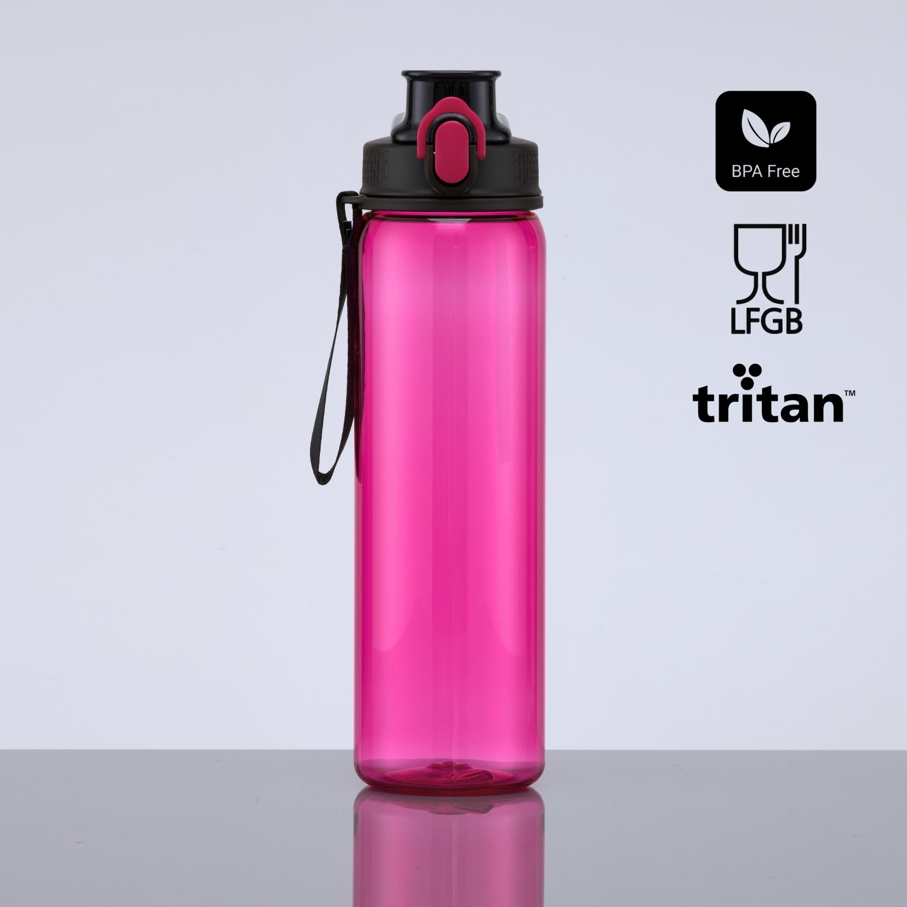 Sticlă de apă NEON, 750 ml Roz