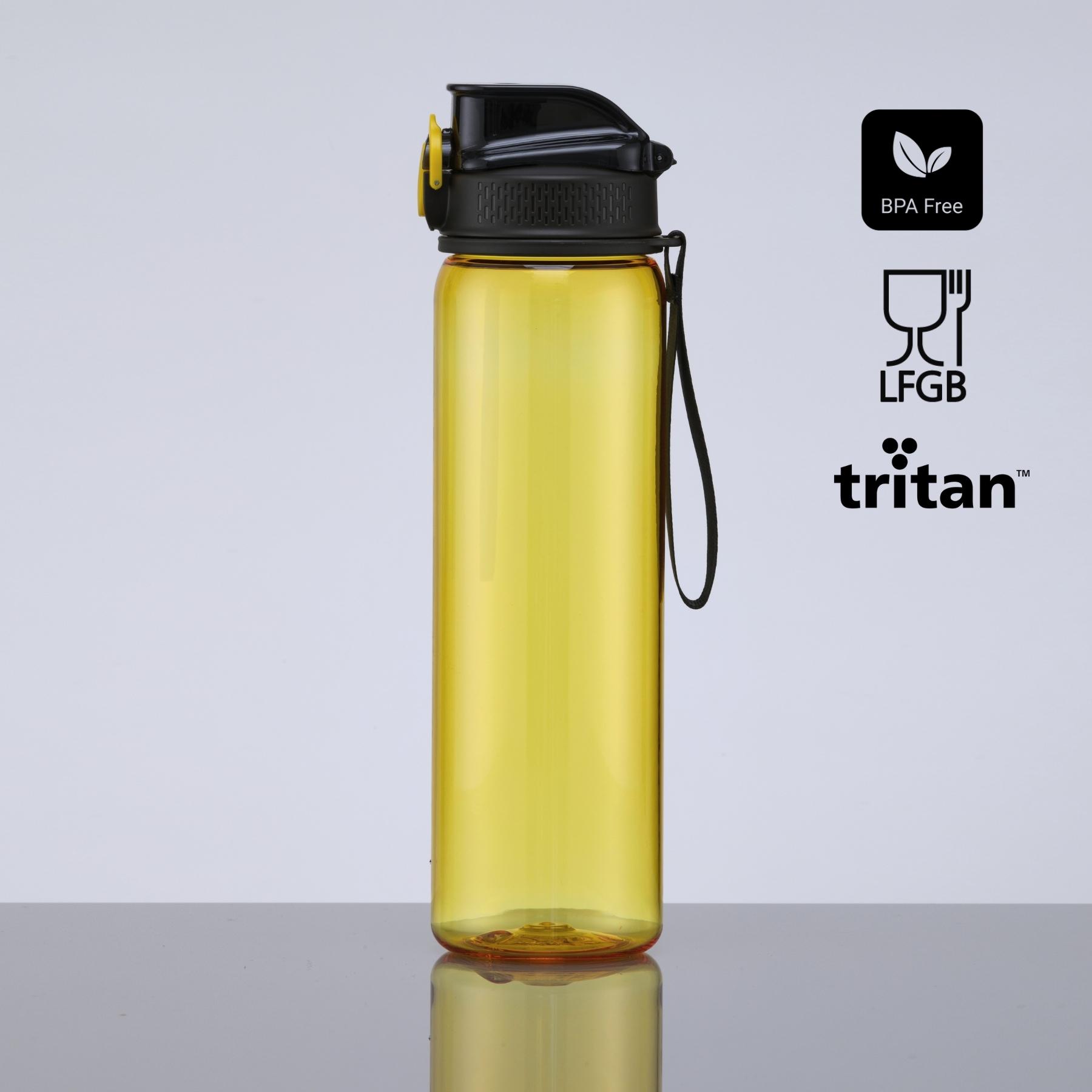 Sticlă de apă NEON, 750 ml Galben
