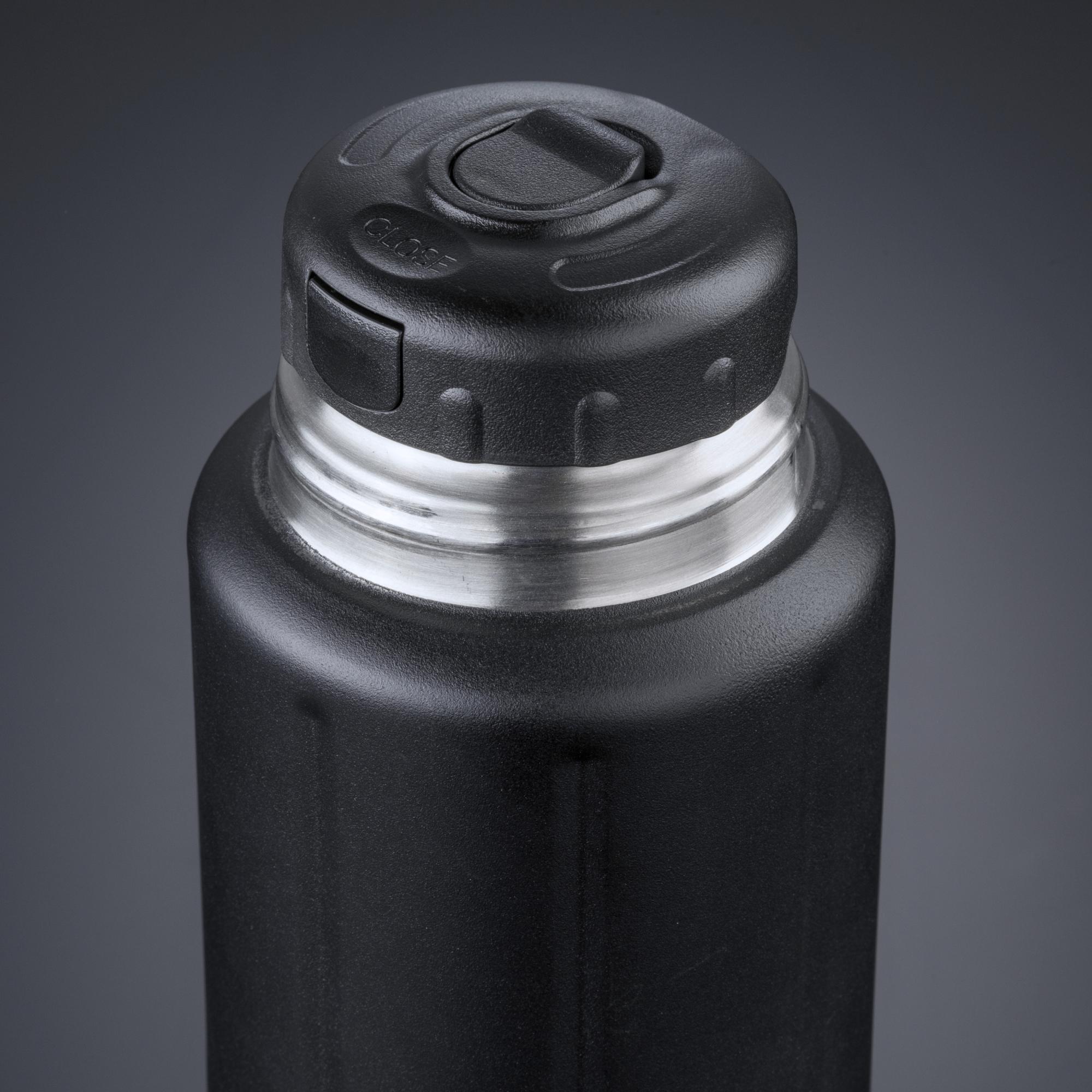 Sticlă temică din inox, 700 ml, Scandic Negru