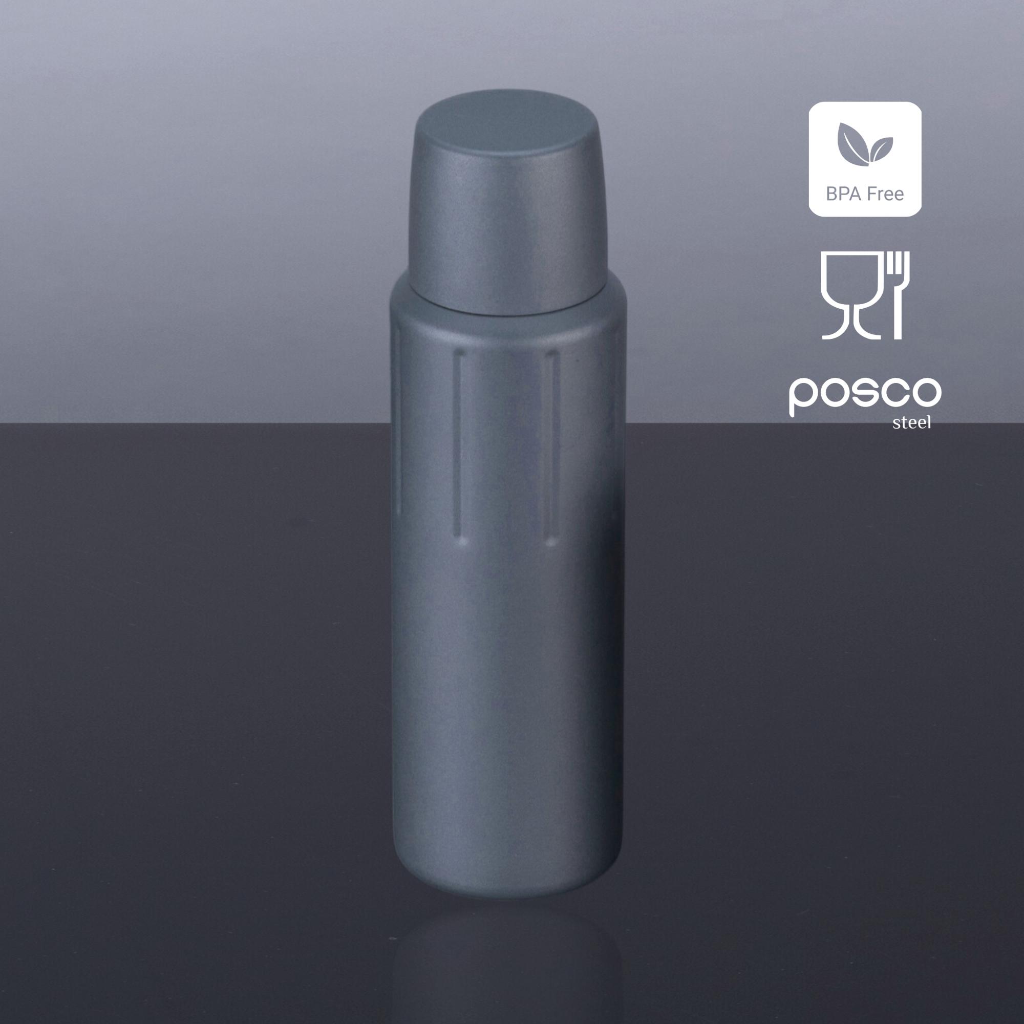 Sticlă temică din inox, 700 ml, Scandic Gri