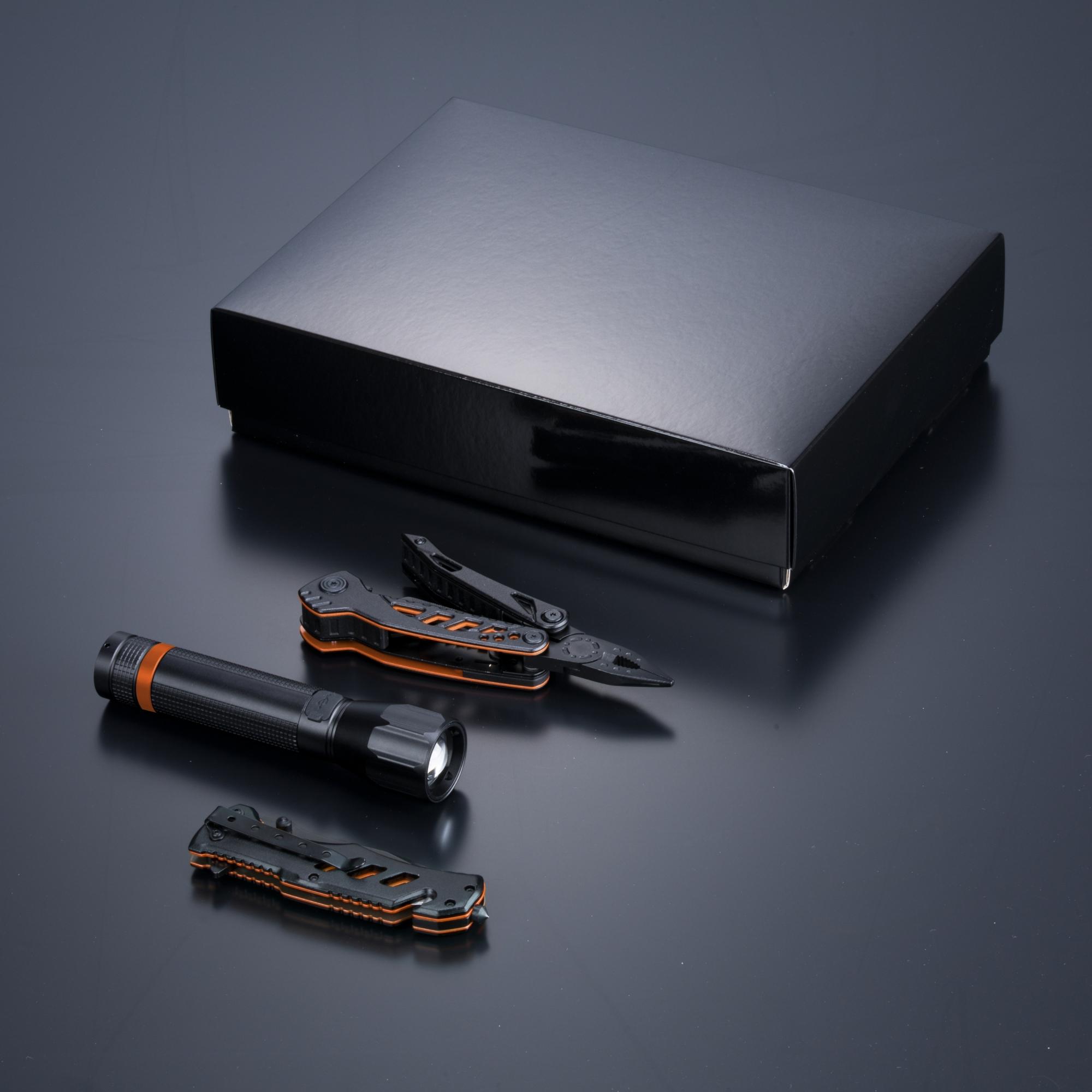 Set Optima Iii-B: Multitool, Cuțit De Salvare Și Lanternă Mare