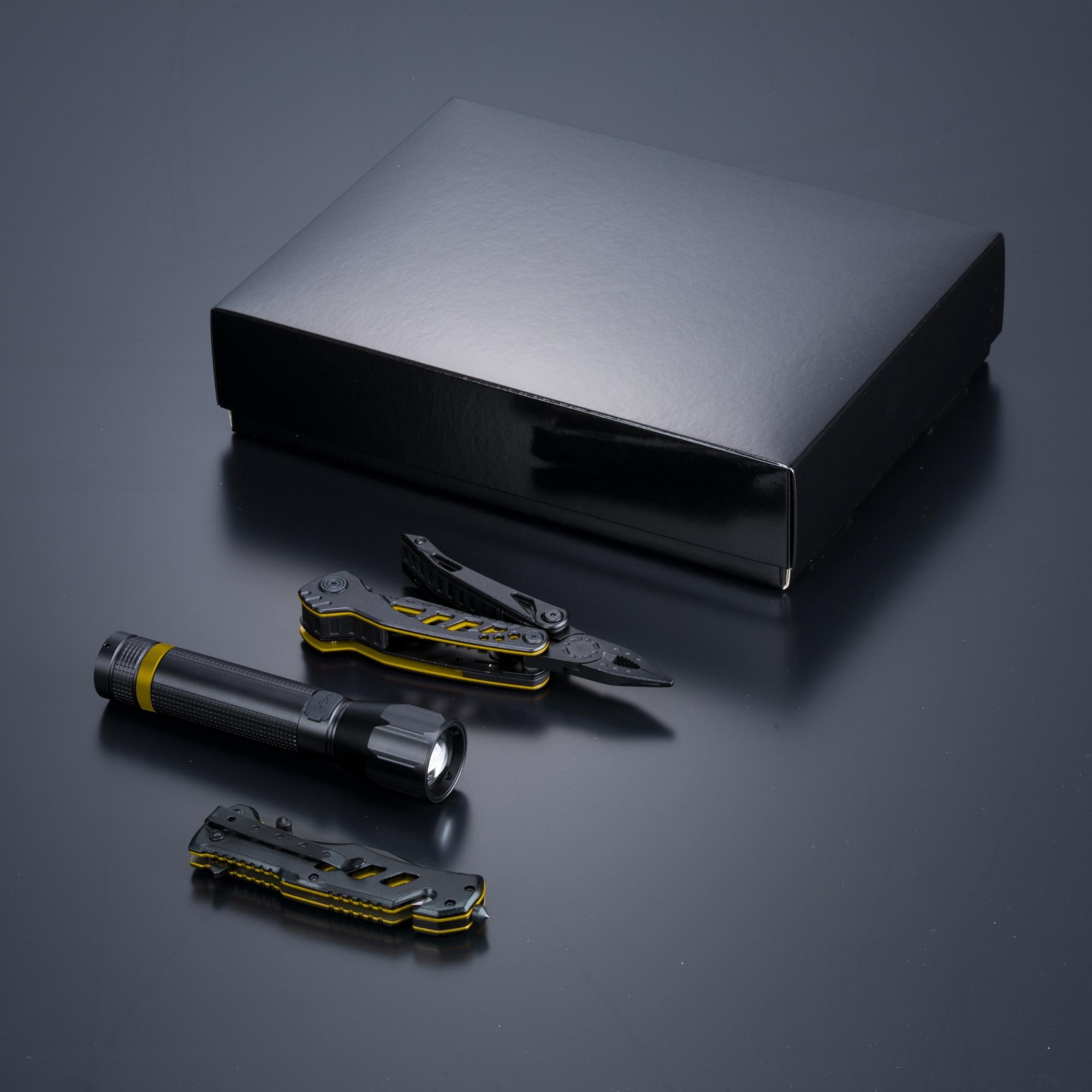 Set Optima Iii-B: Multitool, Cuțit De Salvare Și Lanternă Mare