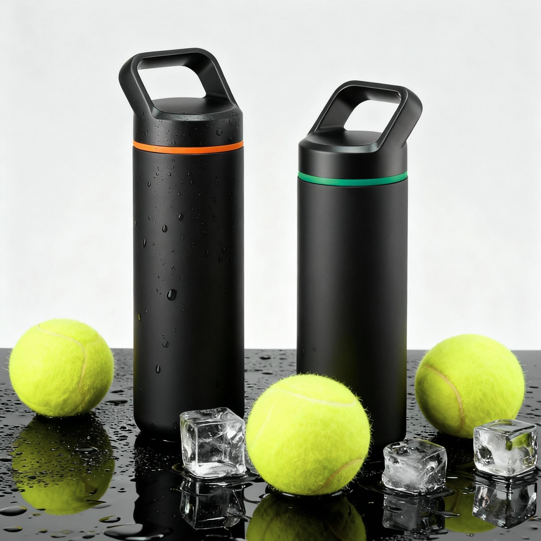 Sticlă din oțel pentru apă Expedition cu strat de cupru, 650 ml Rosu