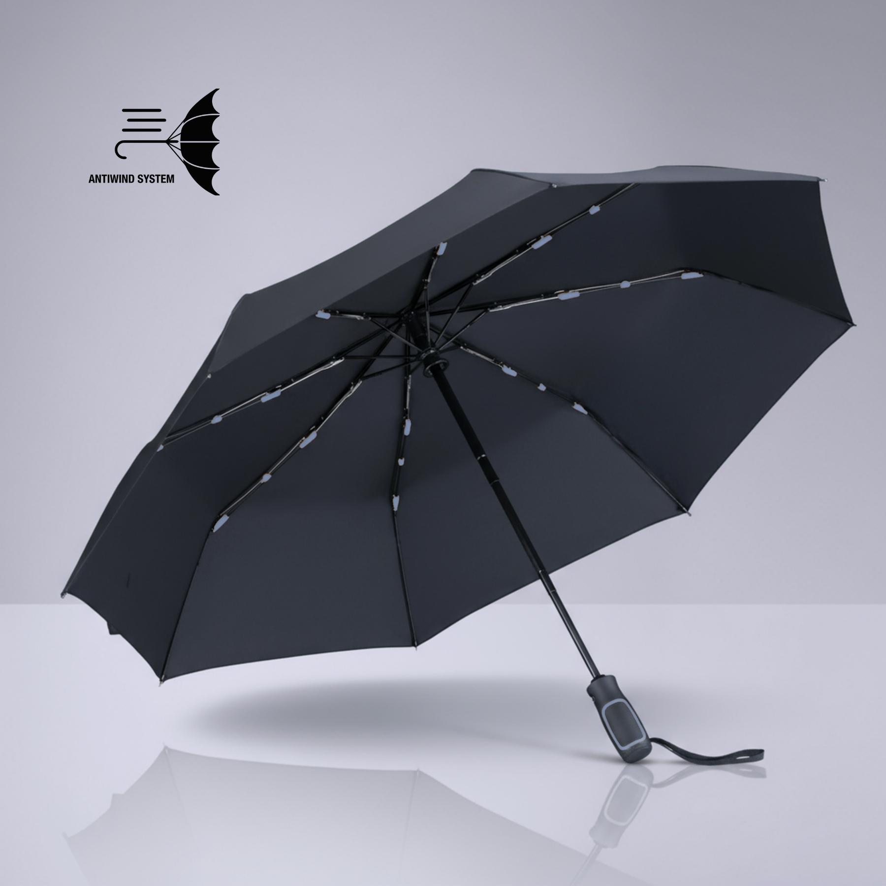 Set Dynamic: rucsac business 15” și umbrelă automată Gri Gri