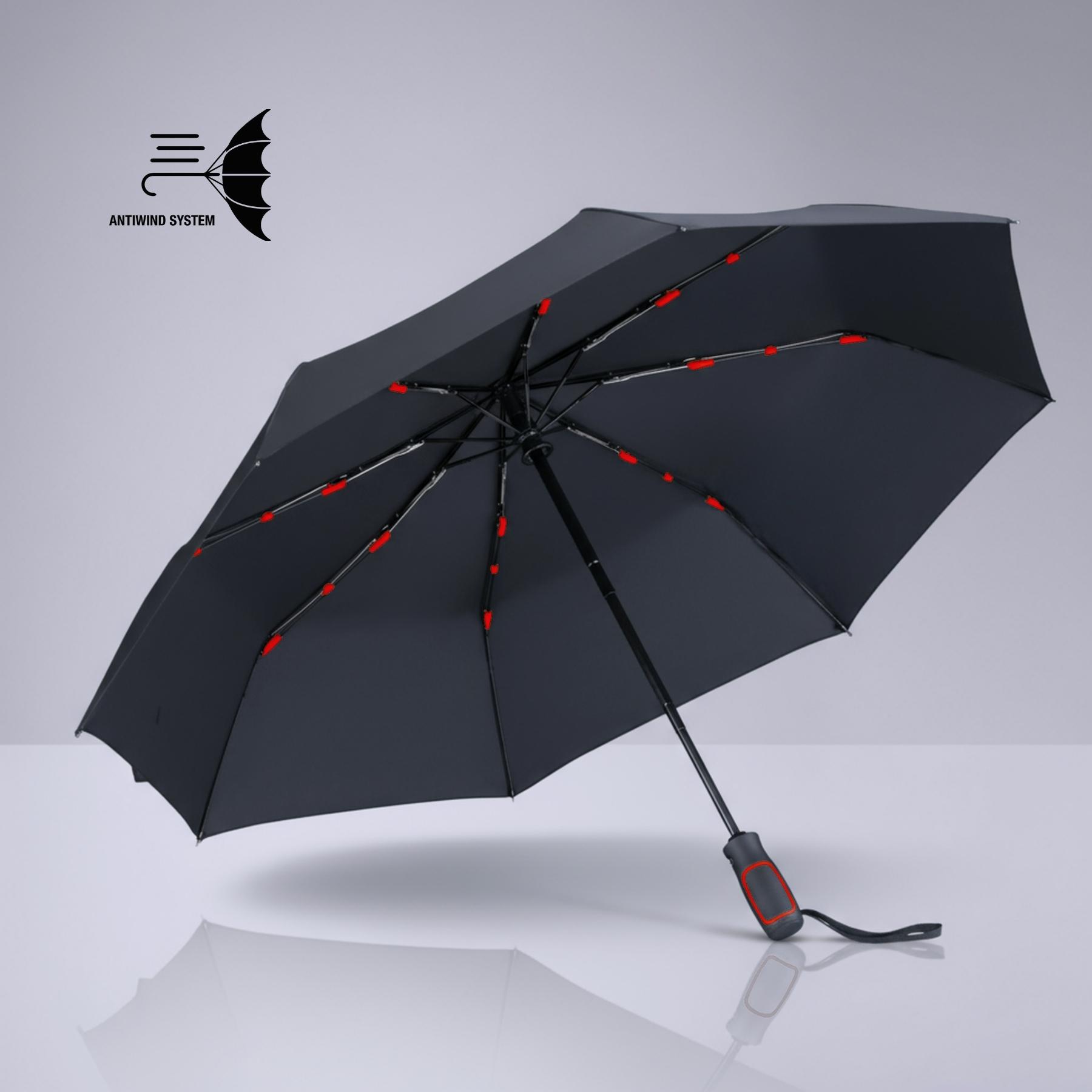 Set Dynamic: rucsac business 15” și umbrelă automată Rosu Rosu