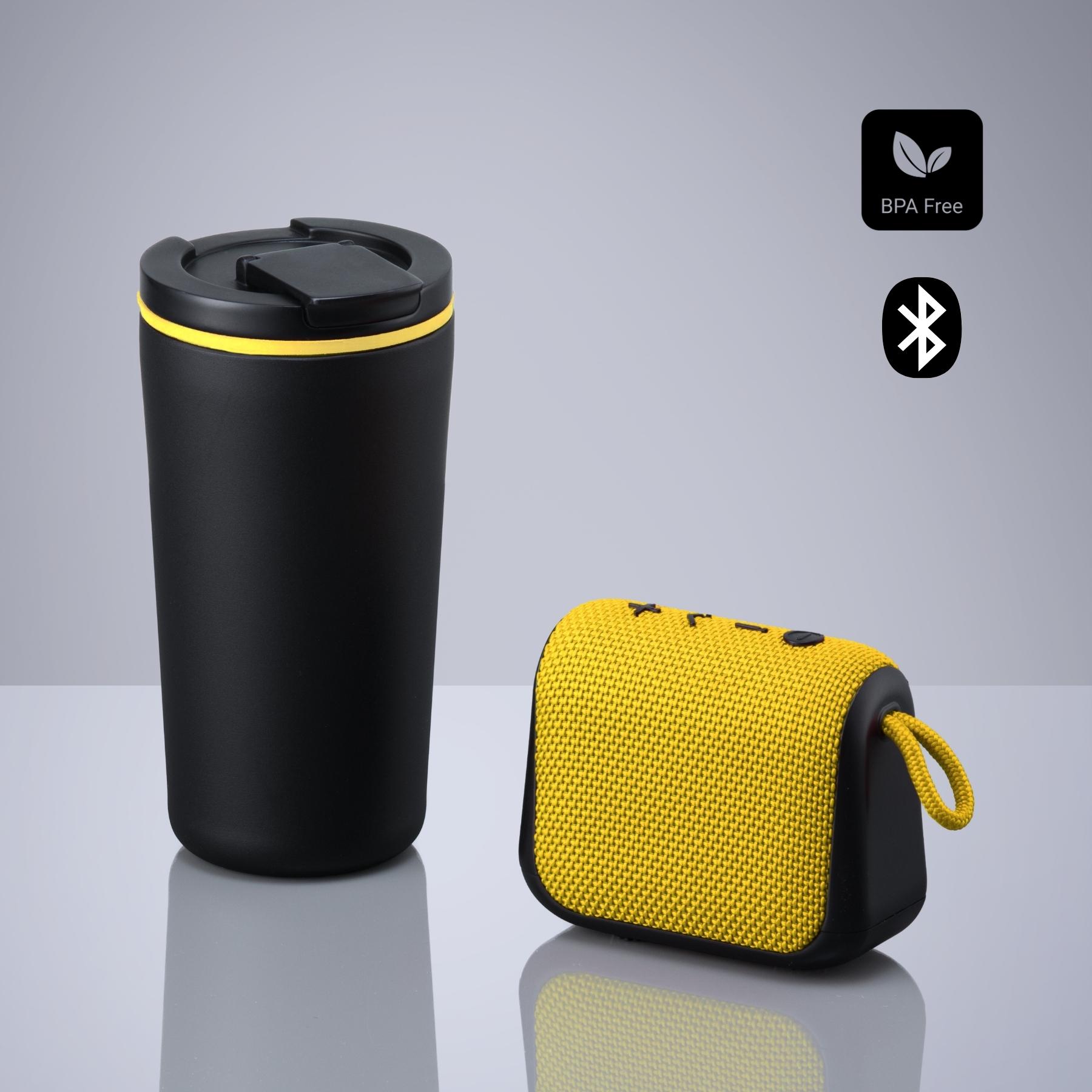 Set Everyday: cană de cafea 370 ml și difuzor wireless