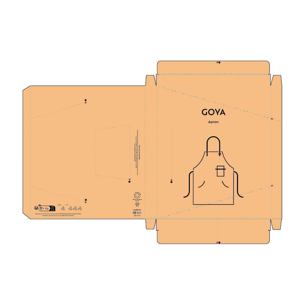 Șorț de bucătărie Goya Black