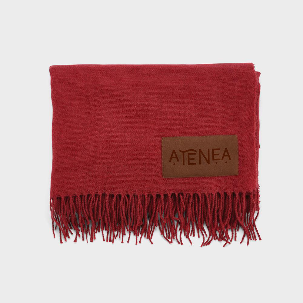 Pătură Lichtenstein Burgundy