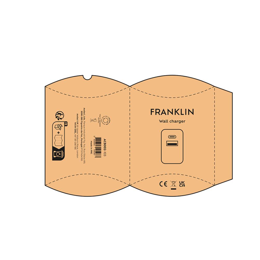 Încărcător de perete Franklin Black