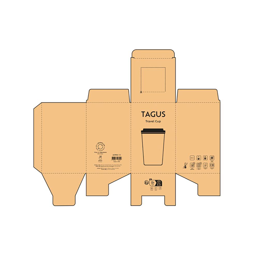 Cana de călătorie Tagus Black