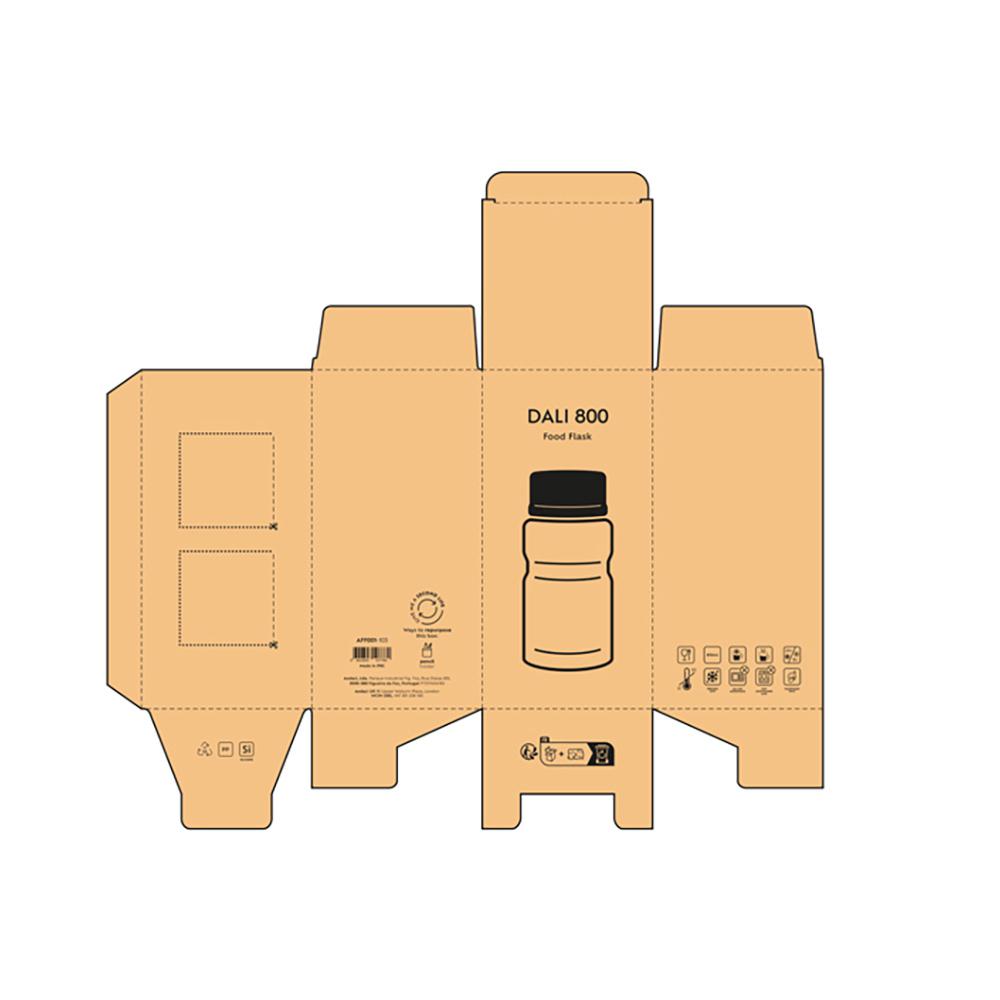 Termos pentru mâncare Dali 800 Black