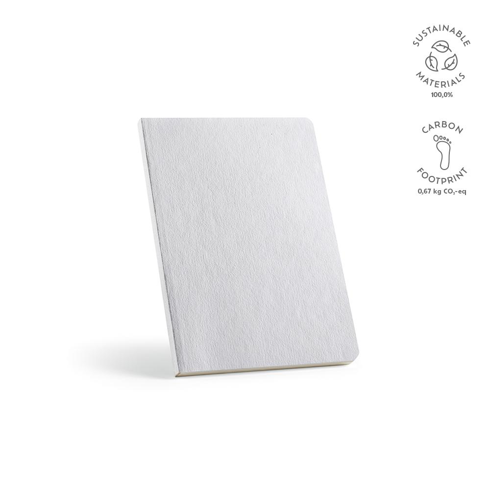 Caiet Verne Pastel white