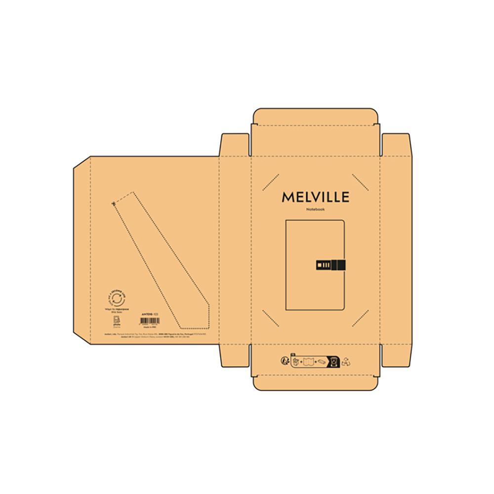 Caiet Melville Black