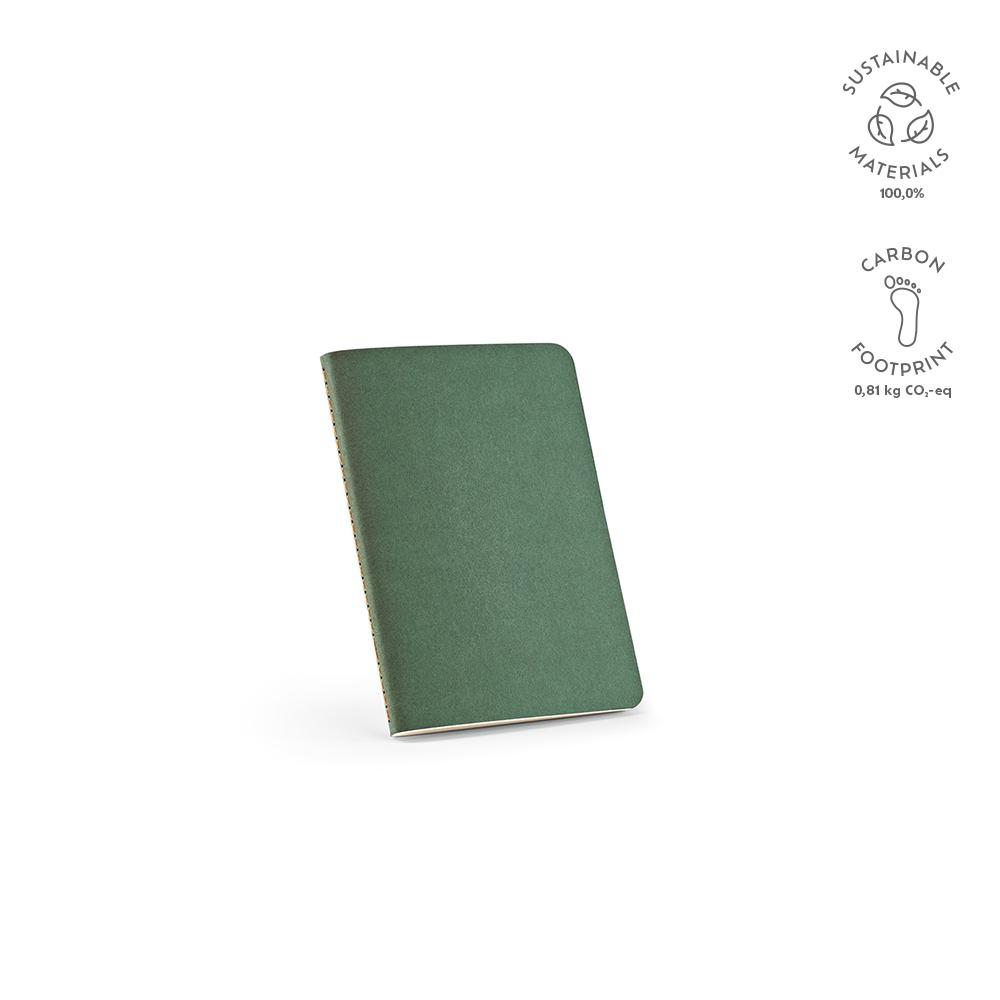 Caiet Bronte A6 Dark green