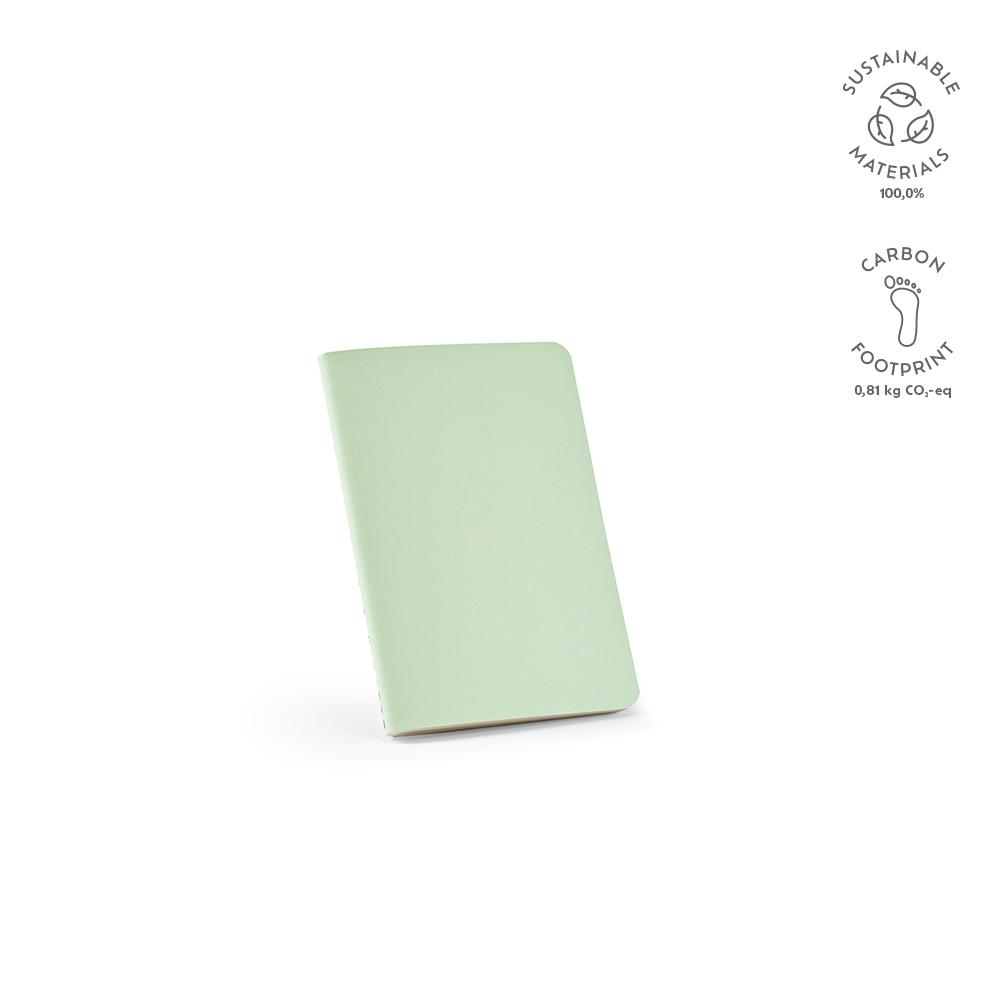 Caiet Bronte A6 Pastel green