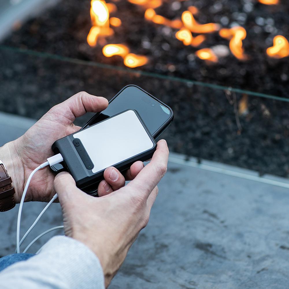 Baterie externă Ampx Black