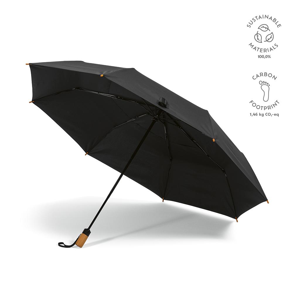 Umbrelă pliabilă Jackson Black