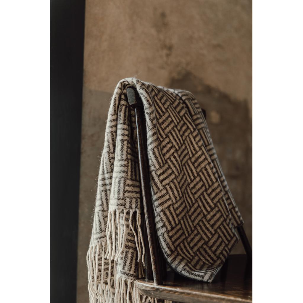 Pătură VINGA Lenox black