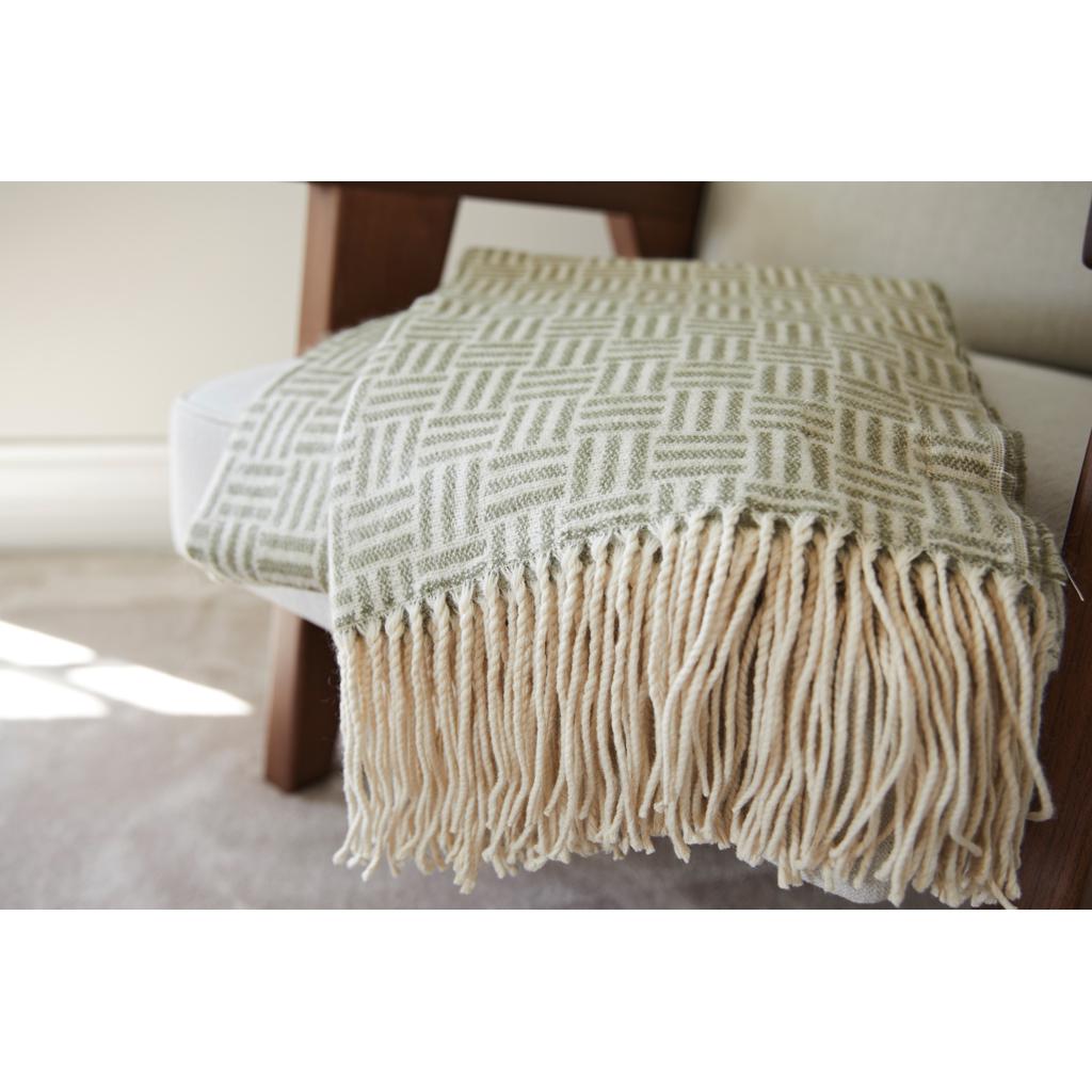 Pătură VINGA Lenox green