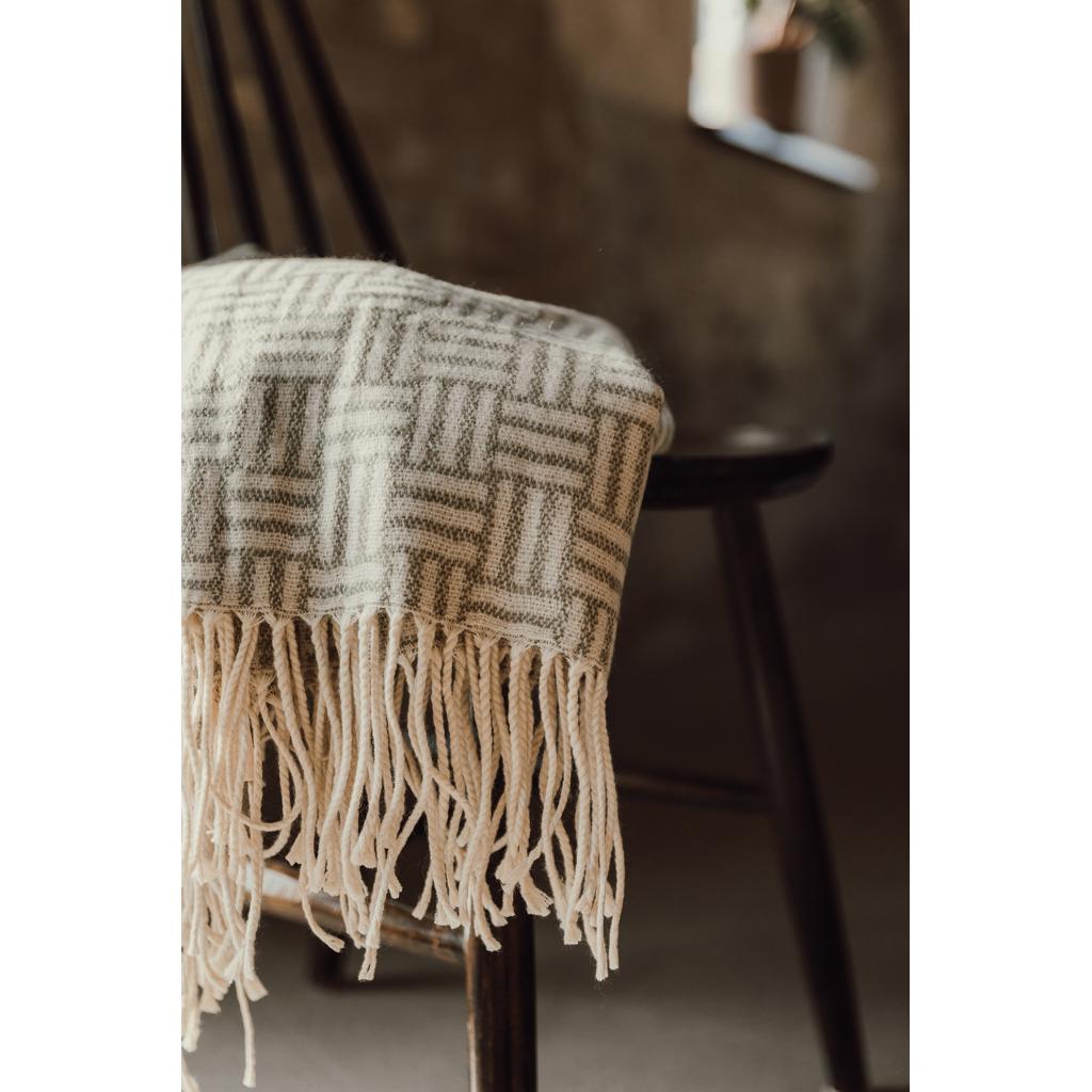 Pătură VINGA Lenox green