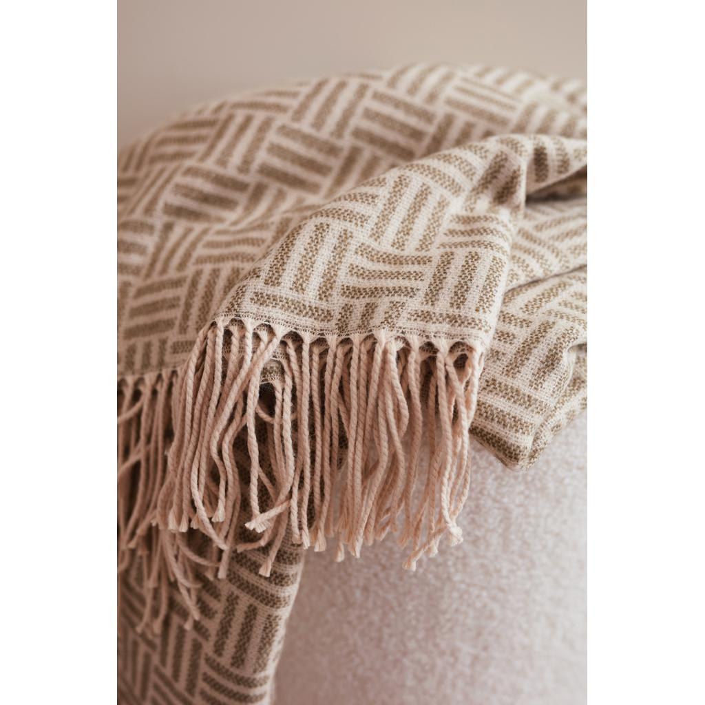 Pătură VINGA Lenox green