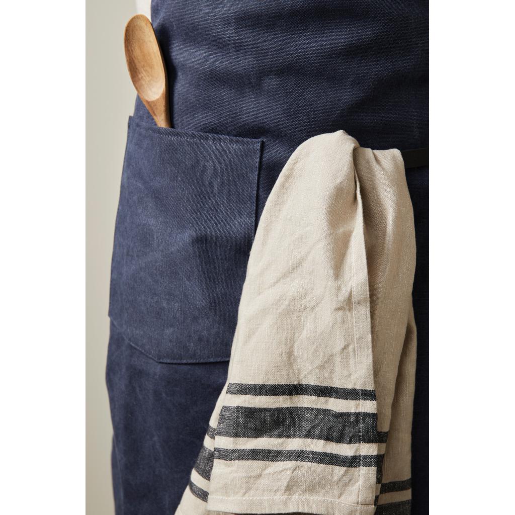 Șorț din pânză reciclată GRS VINGA Tome navy