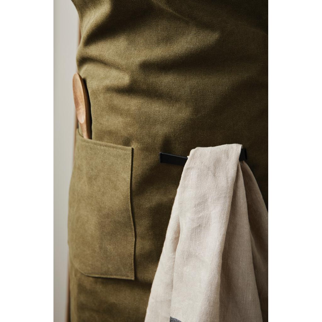 Șorț din pânză reciclată GRS VINGA Tome green